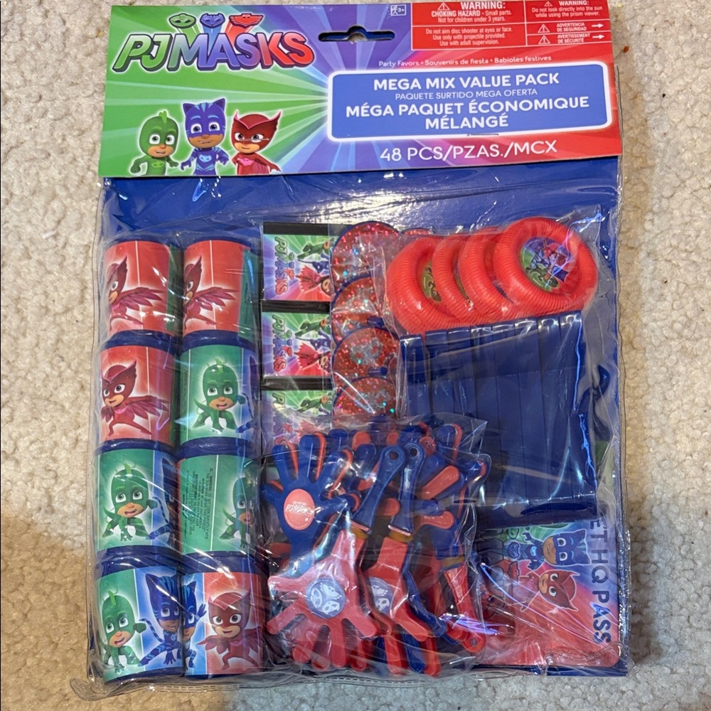 PJs masks Mega Mix Value Pack Party favors